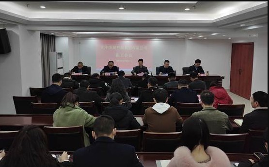 툰코 다시 보기 Development Holding Group이 직원 회의를 열었습니다