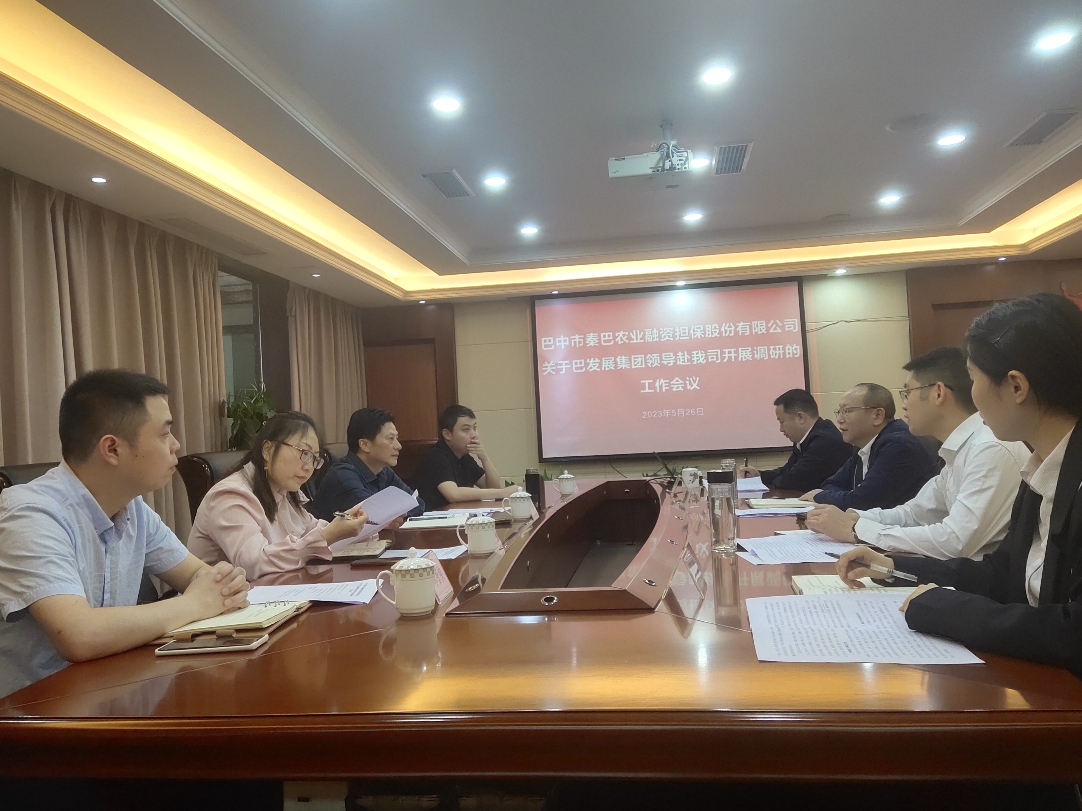 Xu Dazheng, 당사자이자 그룹의 회장, 그리고 그의 당은 Qinba 농업 창고 툰코 접속안됨 접속안됨에 갔다